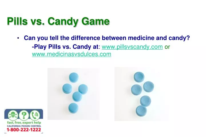 pills vs candy game n.