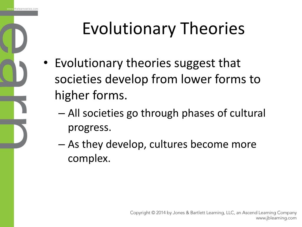 evolutionary theory of social change wikipedia