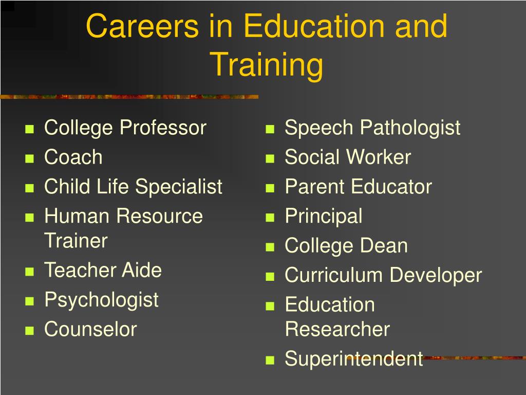 PPT 16 Career Clusters PowerPoint Presentation, free download ID