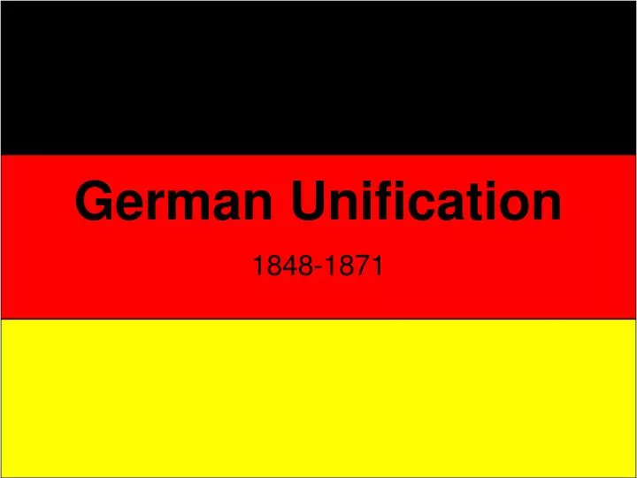 german unification n.