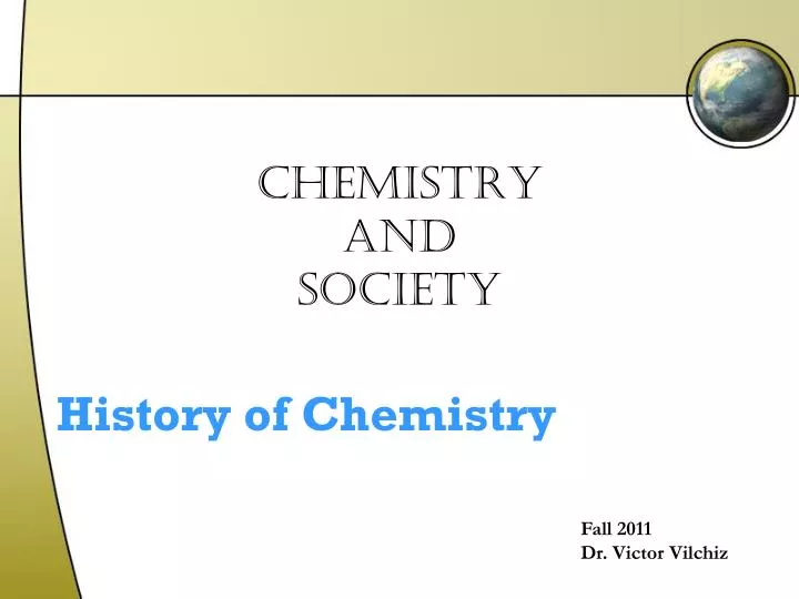 PPT Chemistry and Society PowerPoint Presentation, free download ID