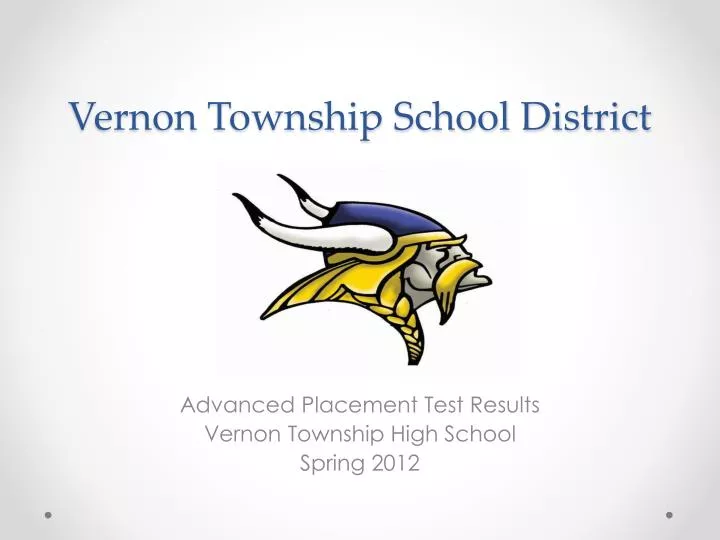 vernon township school district n.