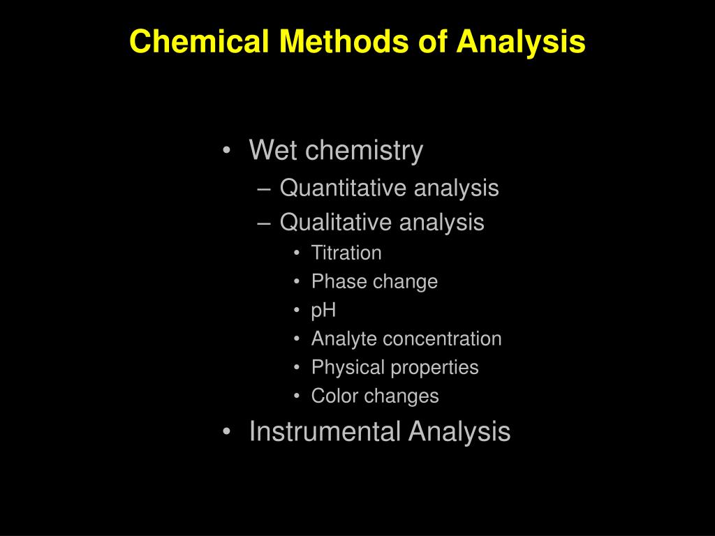 PPT - Instrumental Analysis PowerPoint Presentation, free download -  ID:2411536