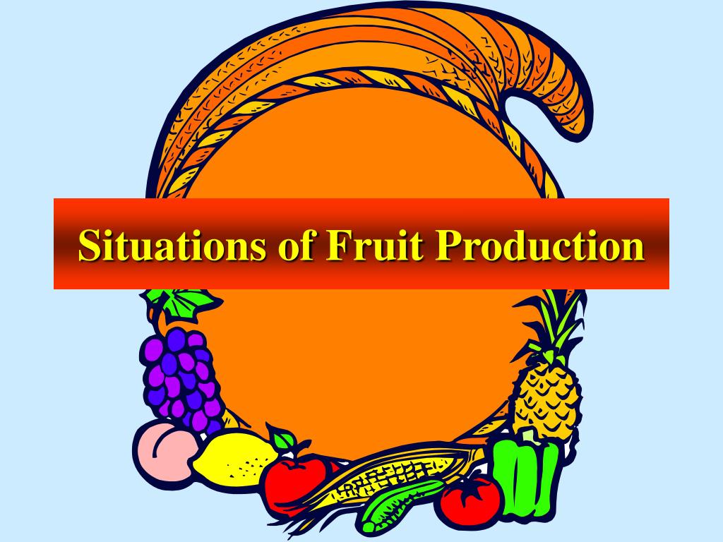 PPT Marketing Fruit Crops in the United States PowerPoint