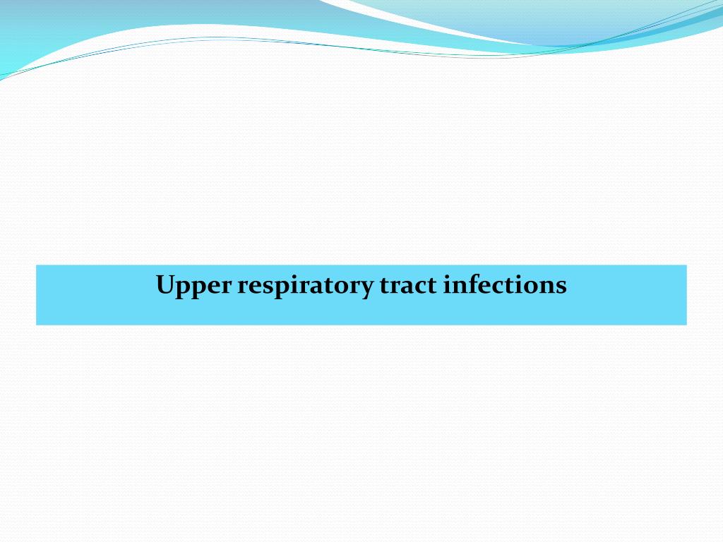 PPT INFECTIONS OF THE RESPIRATORY SYSTEM PowerPoint