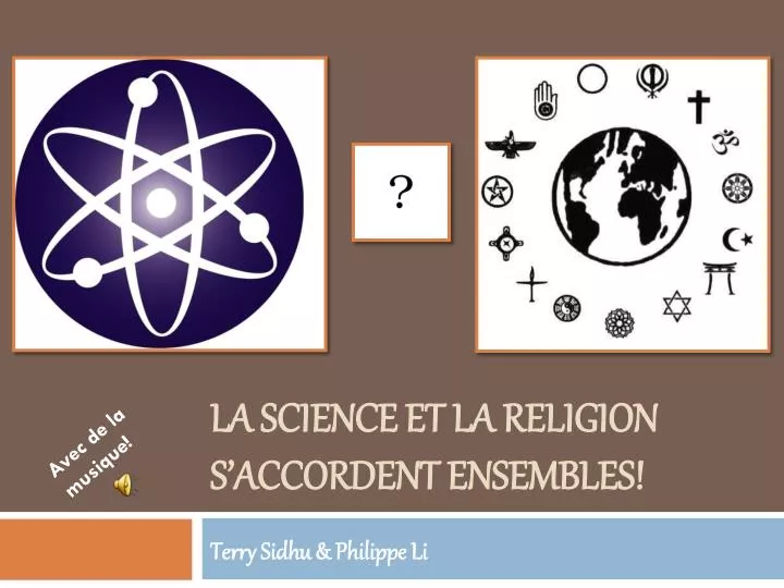 la science et religion dissertation