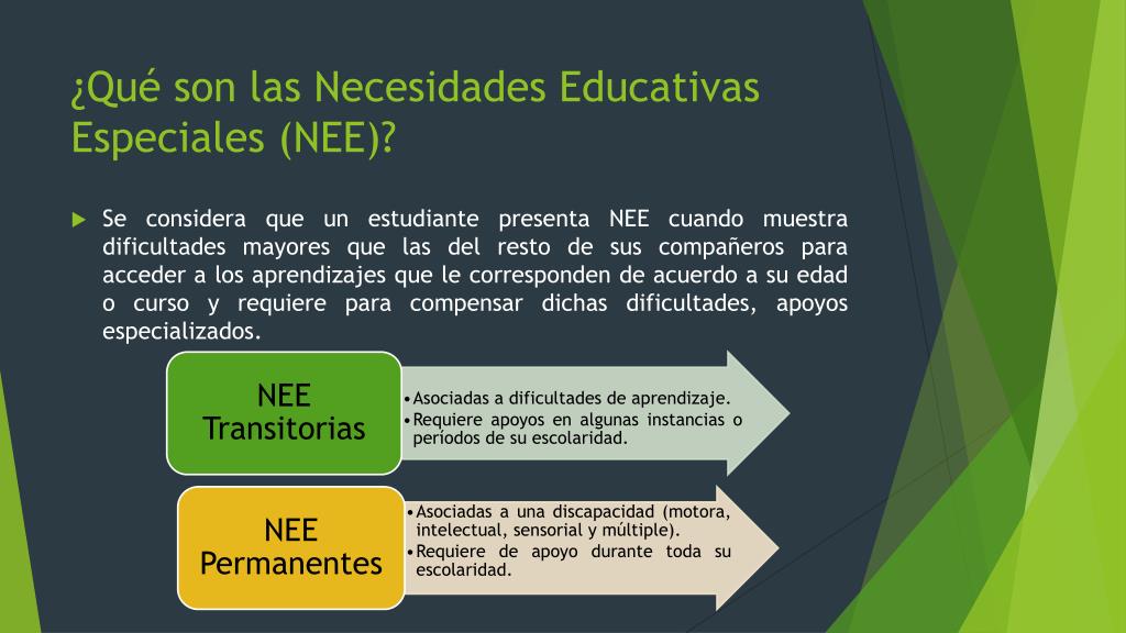 PPT - Necesidades Educativas Especiales PowerPoint Presentation, free  download - ID:2414059