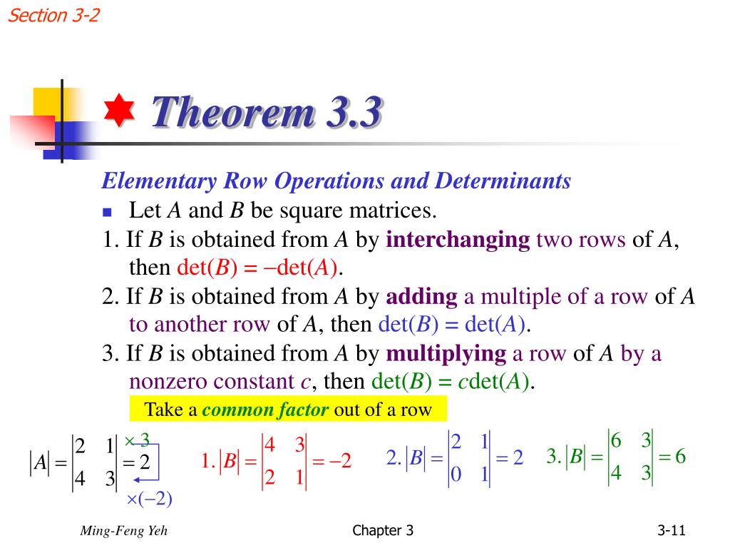 PPT Chap 3 Determinants PowerPoint Presentation Free Download ID 