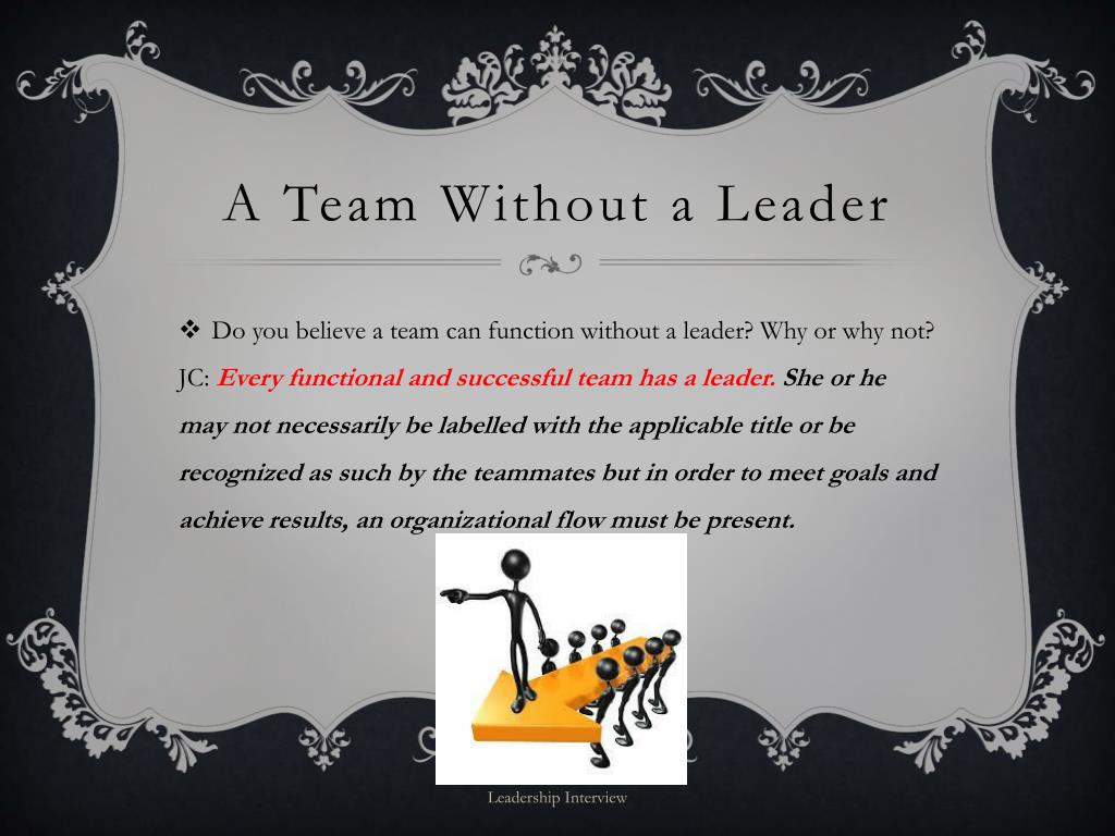 Ppt - The Leader Interview Presentation Powerpoint Presentation, Free 