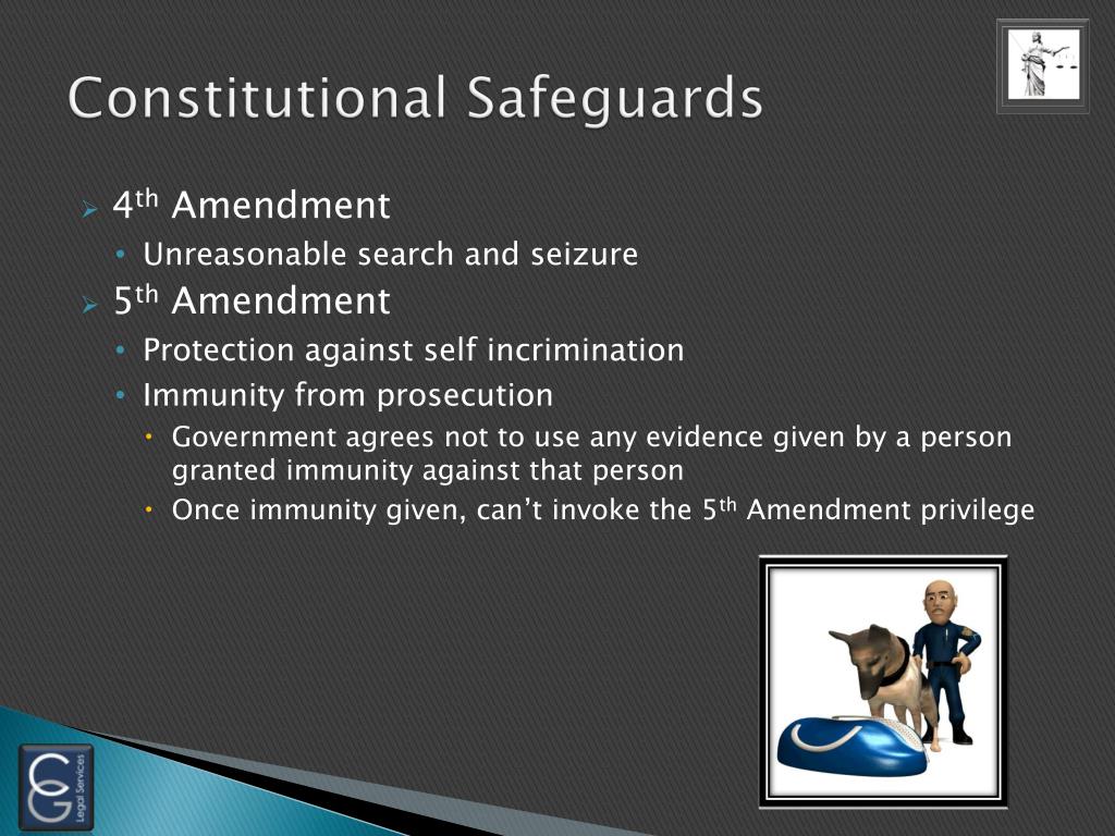 constitutional safeguards criminal law