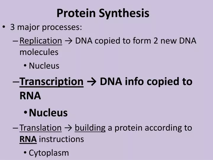 PPT Protein Synthesis PowerPoint Presentation free download ID:2417350 PPT Protein Synthesis PowerPoint Presentation free download ID:2417350