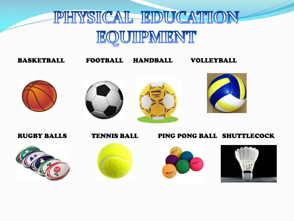 physical education vocabulary list