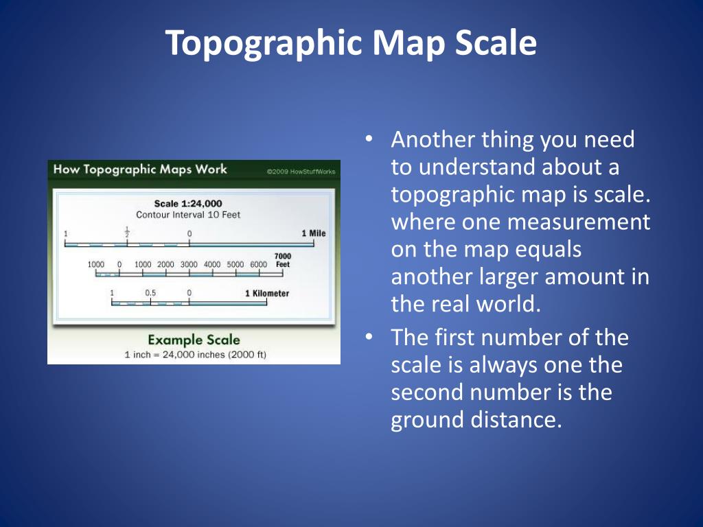 PPT TOPOGRAPHIC MAP PowerPoint Presentation, free download ID2418877