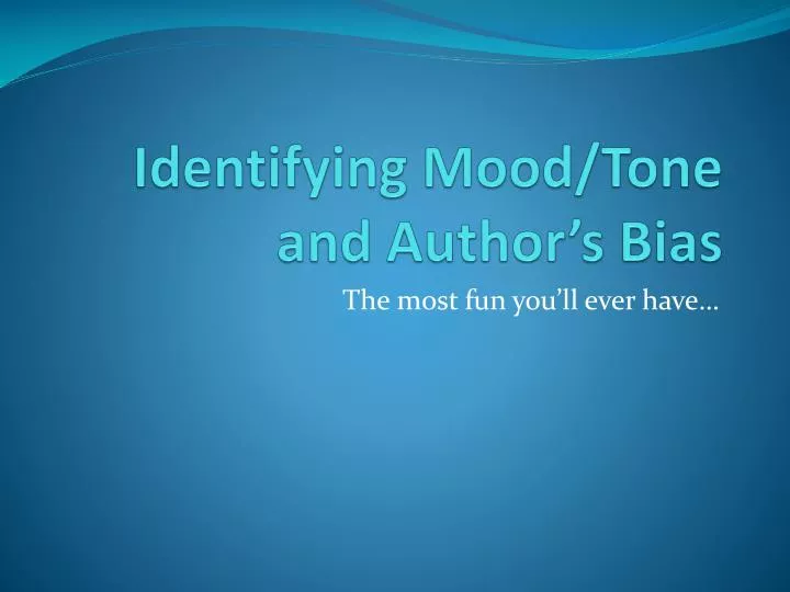 author s tone powerpoint