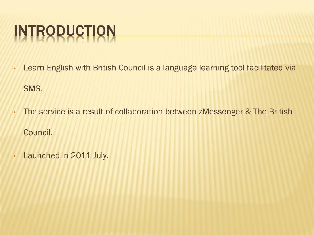 british council learn english a design presentation