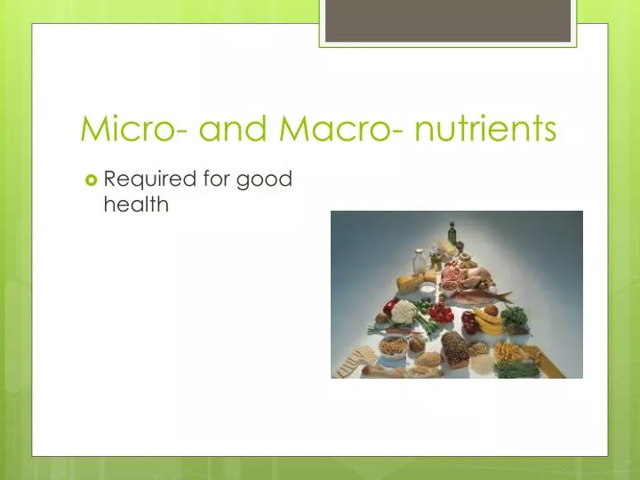 3 macro nutrients 3 macro nutrients