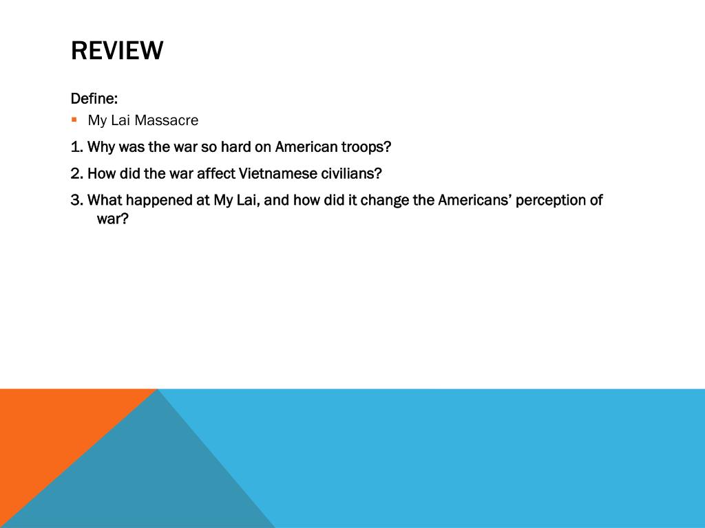 PPT - The Vietnam War and American Society – 1960-1975 PowerPoint ...