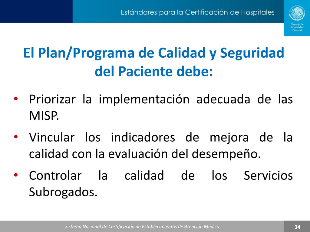 PPT - Mejora de la calidad y seguridad del paciente PowerPoint ...
