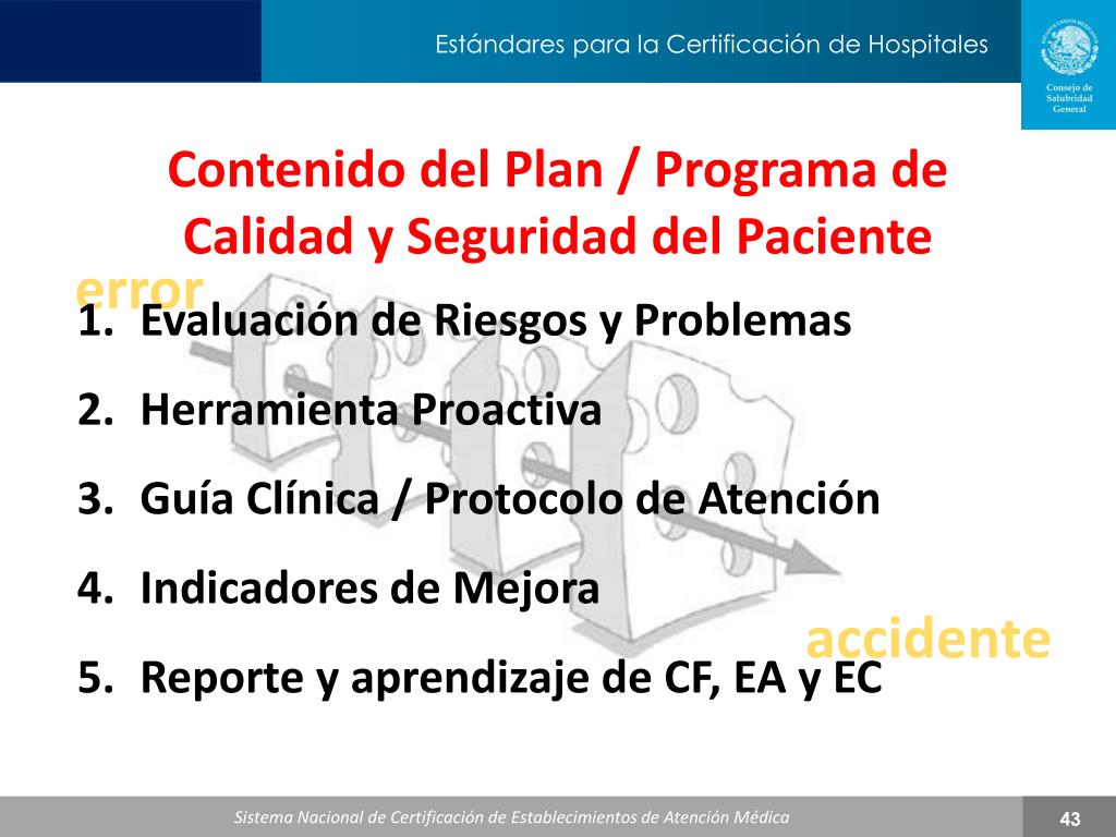 PPT - Mejora de la calidad y seguridad del paciente PowerPoint ...