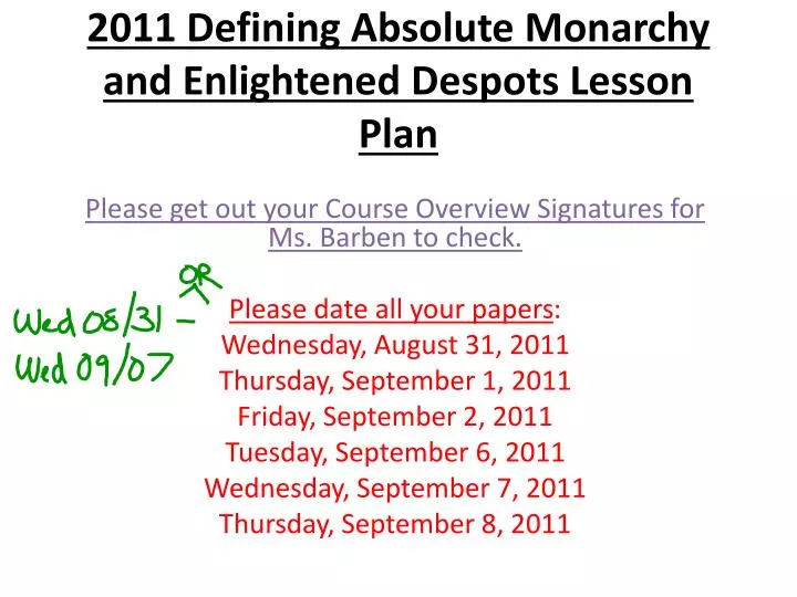 ms powerpoint lesson plan