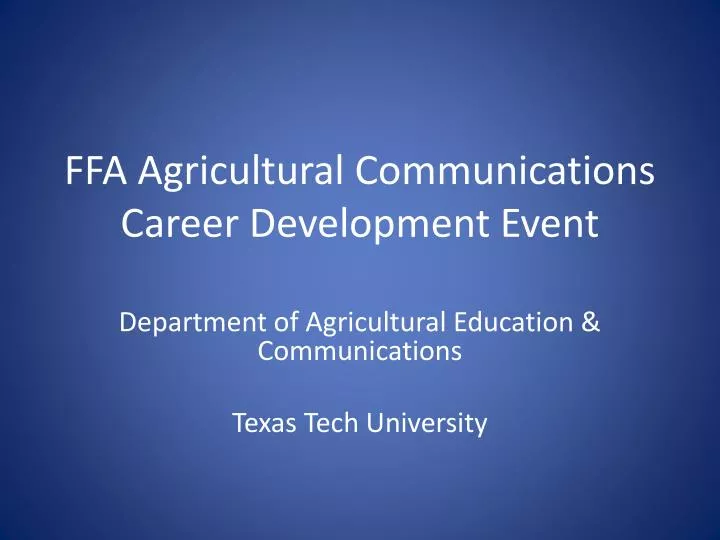 ffa powerpoint template