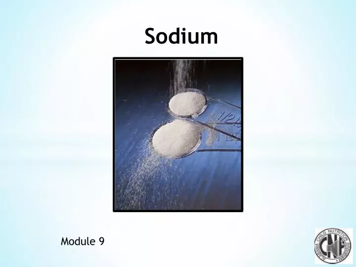 sodium n.