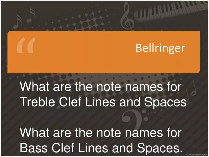 PPT Bellringer PowerPoint Presentation Free Download ID 2428992