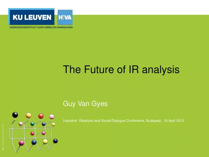 PPT - The Future of IR analysis PowerPoint Presentation, free download - ID:2430036