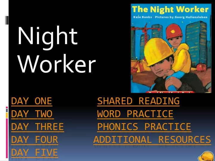 night worker n.