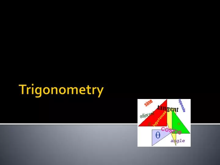 trigonometry n.