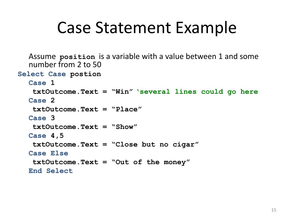 Conditional Statements examples c++.