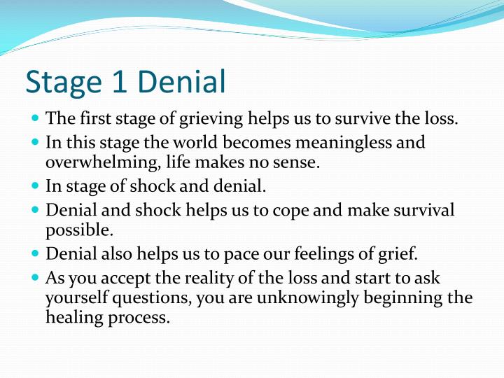 Stages Of Grief