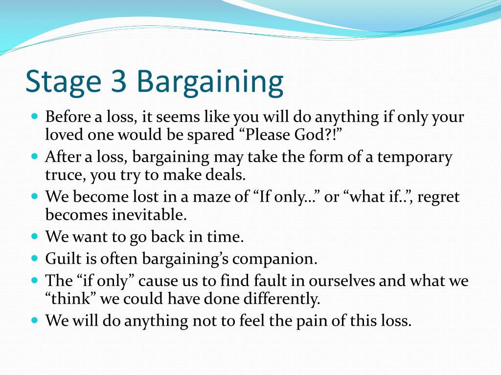 PPT The 5 Stages Of Grief PowerPoint Presentation Free Download ID 