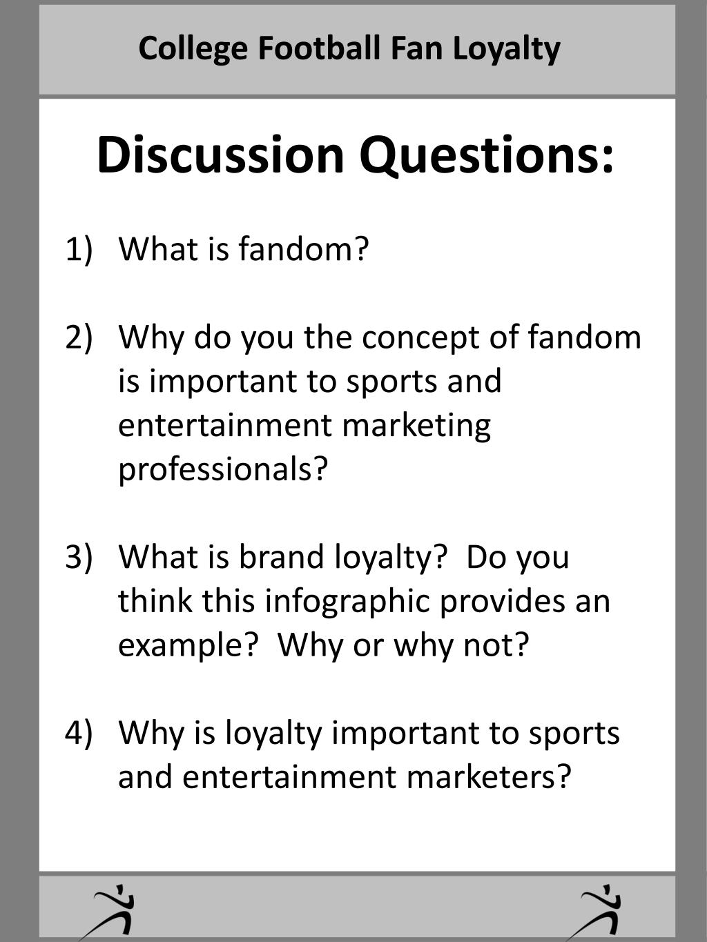 PPT College Football Fan Loyalty PowerPoint Presentation, free