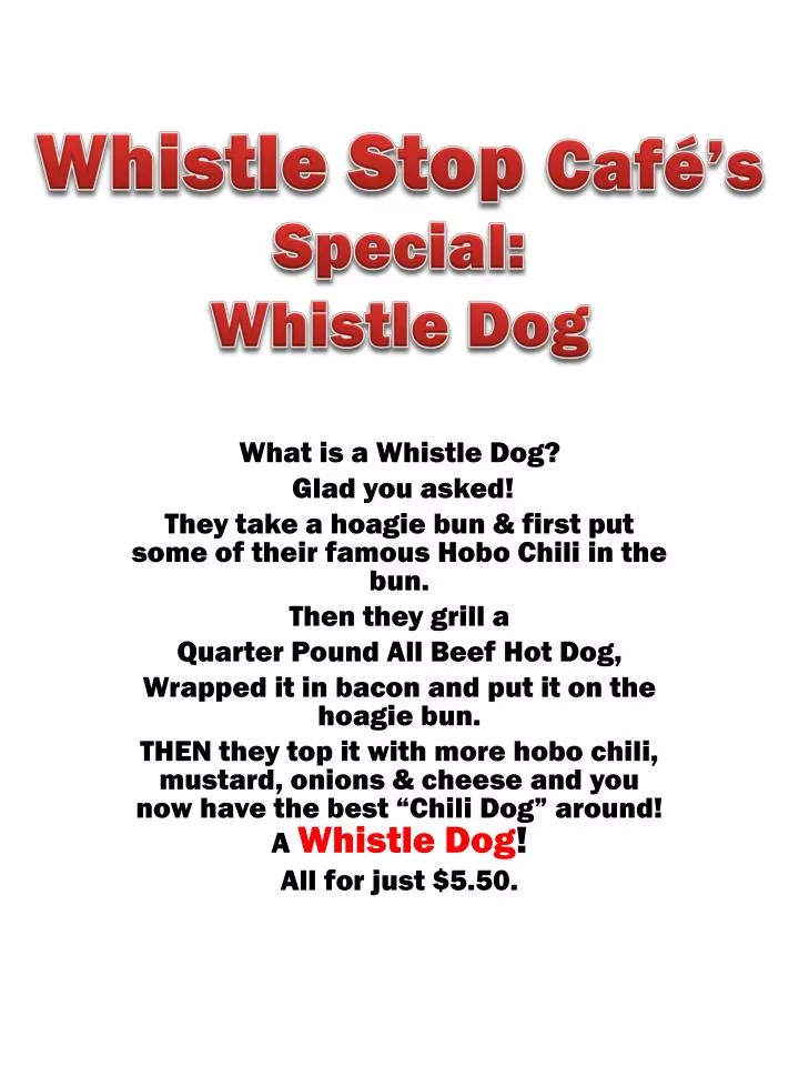 PPT Special Whistle Dog PowerPoint Presentation, free download ID2433301