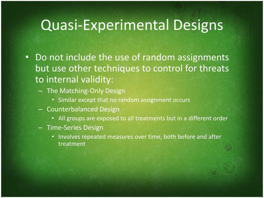 PPT - Experimental Research PowerPoint Presentation, free download - ID