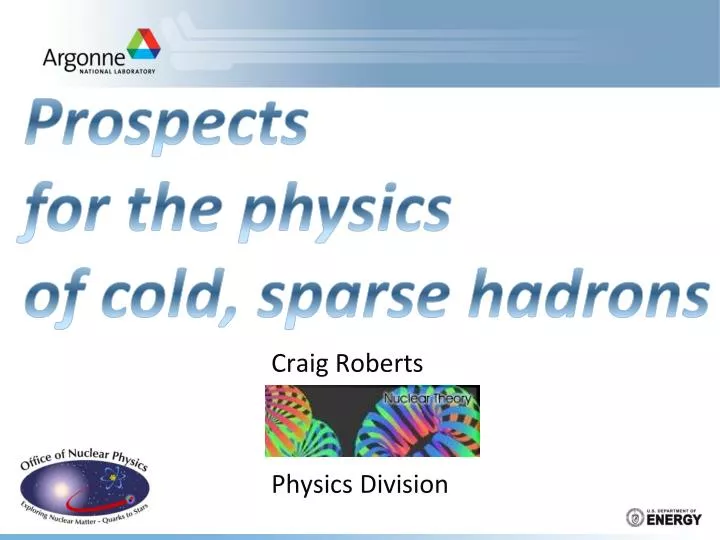 craig roberts physics division n.