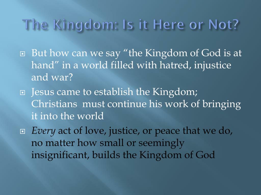 My Kingdom is not of this world…” - ppt download