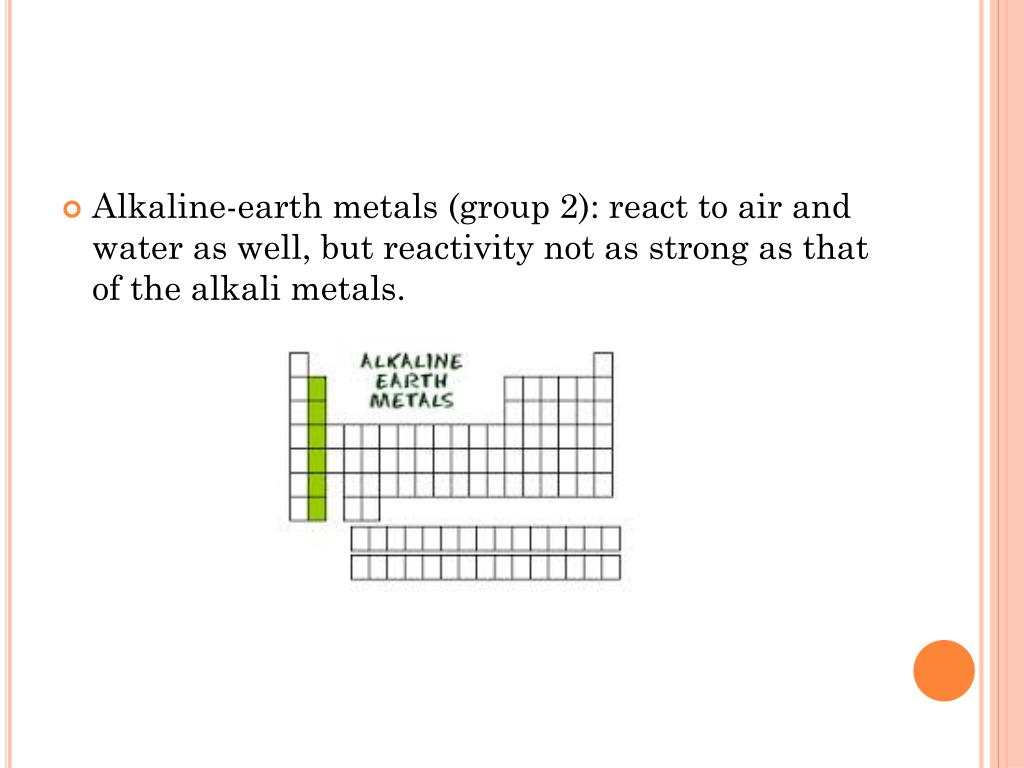 alkaline earth metal reactivity trend alkaline earth metal reactivity trend