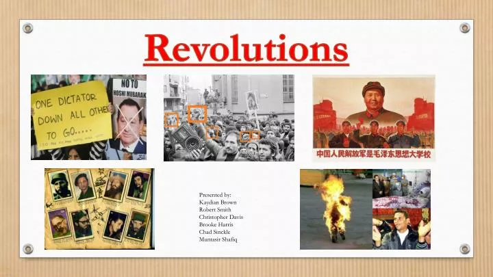 PPT - Revolutions PowerPoint Presentation, free download - ID:2435612