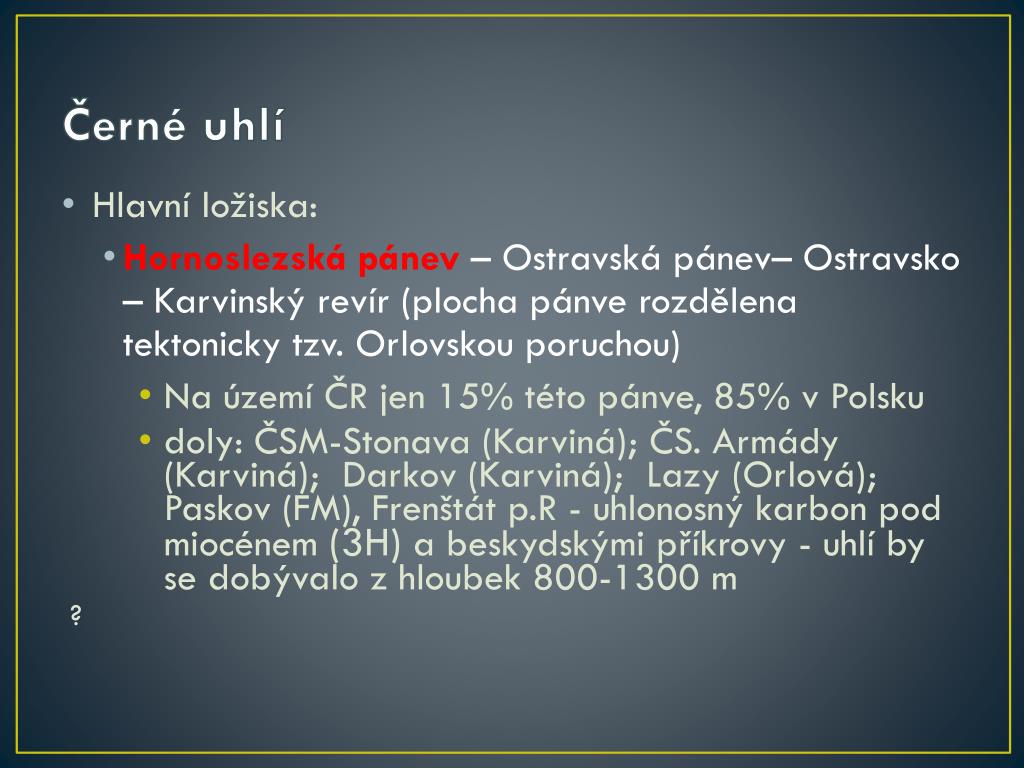 PPT - ČESKÁ REPUBLIKA PowerPoint Presentation, free download - ID:2436917