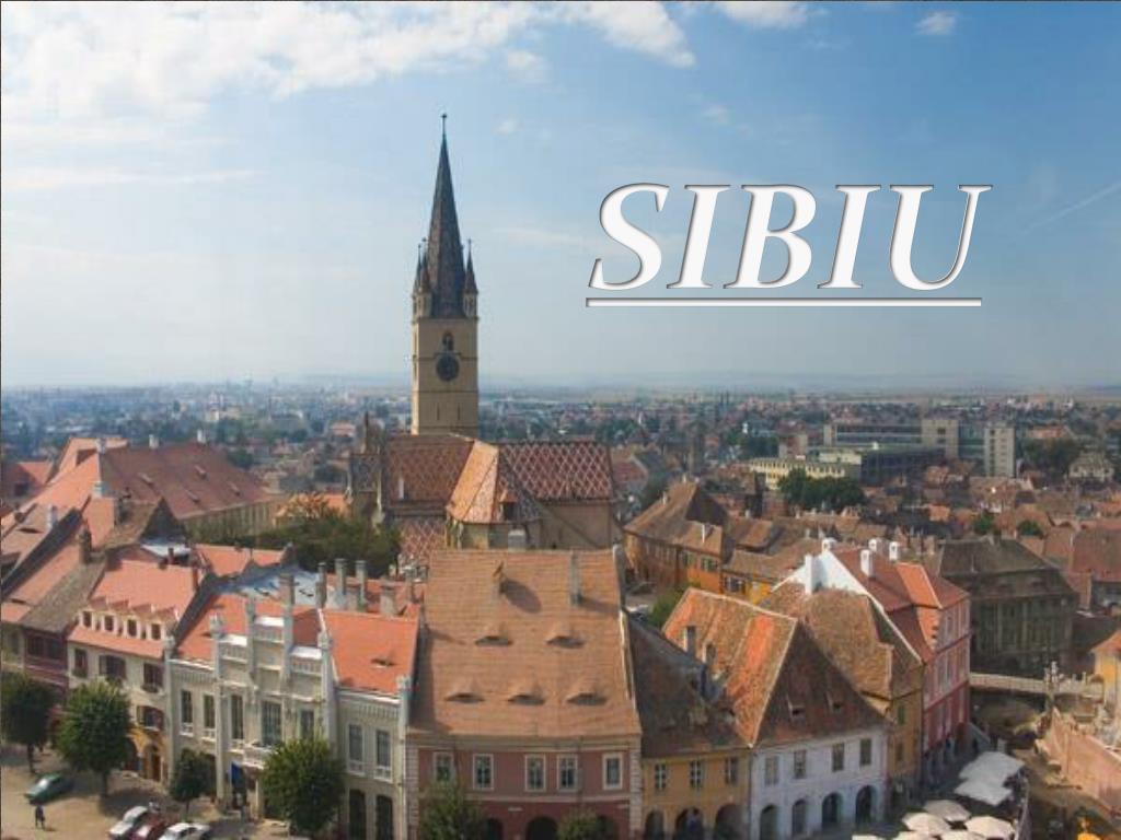 Sibiu, Hermannstadt, the City of Transylvania Region of Romania