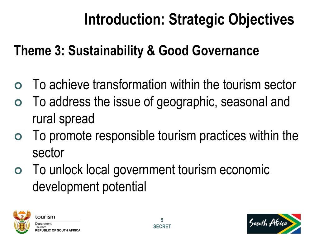 objectives of national tourism organization