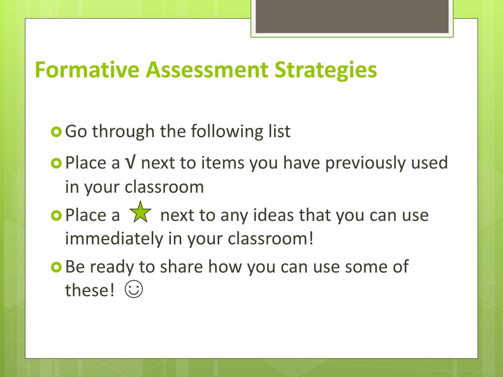 Ppt Daily Formative Assessments Powerpoint Presentation Free Download Id2438539 7293