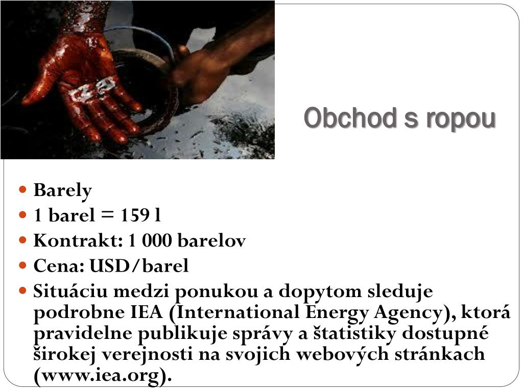 Obchod Ropy PPT - Faktory ovplyv ňujúce cenu ropy PowerPoint Presentation, free ...