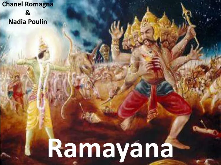  PPT  Ramayana  PowerPoint Presentation  ID 2439181