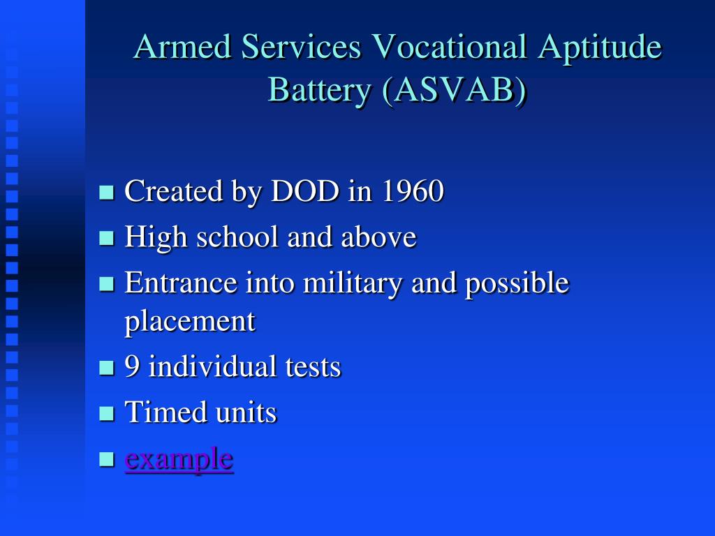 PPT - Vocational Assessments: Understanding the Key Tests and Their ...