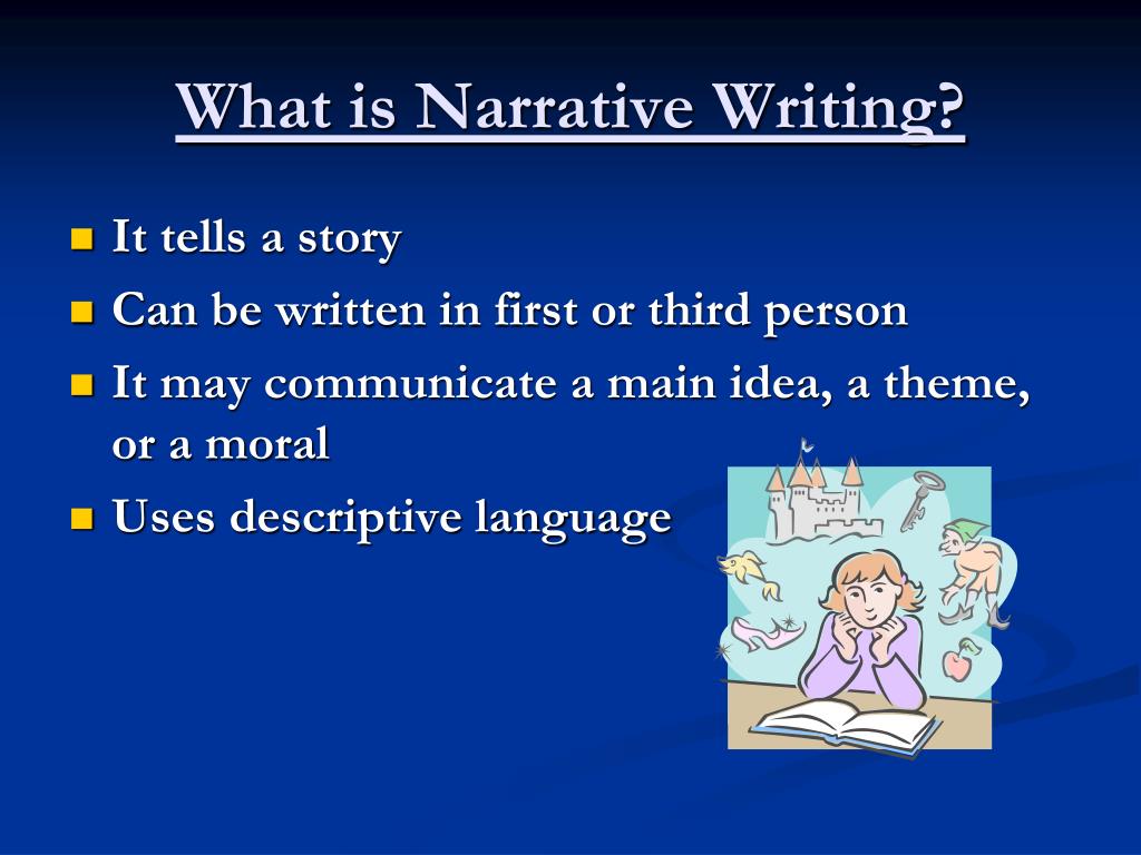 What Is Narrative Writing Powerpoint Design Talk