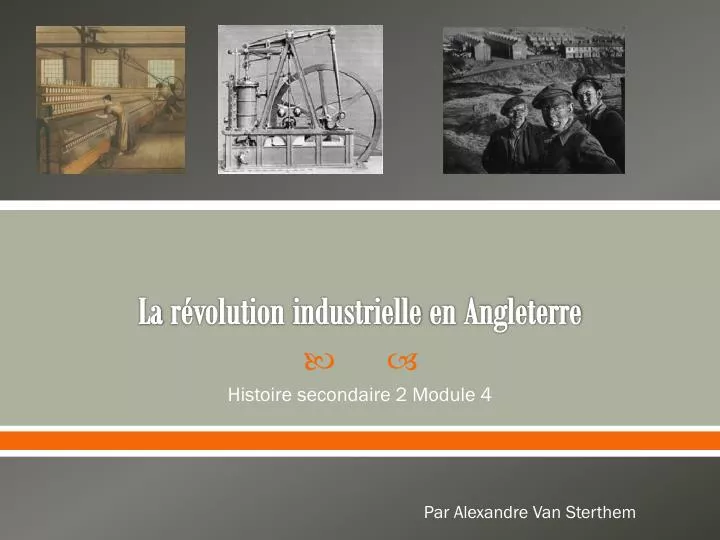 PPT - La révolution industrielle en Angleterre PowerPoint Presentation ...