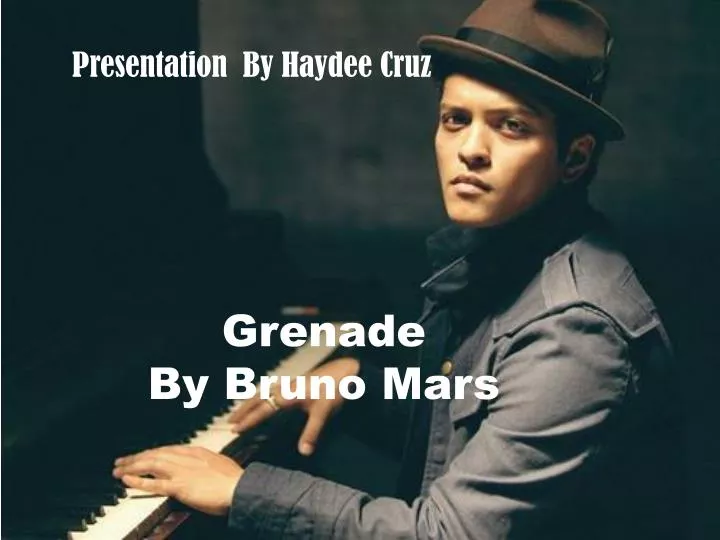 Ppt Grenade By Bruno Mars Powerpoint Presentation Free Download - grenade roblox id bruno mars